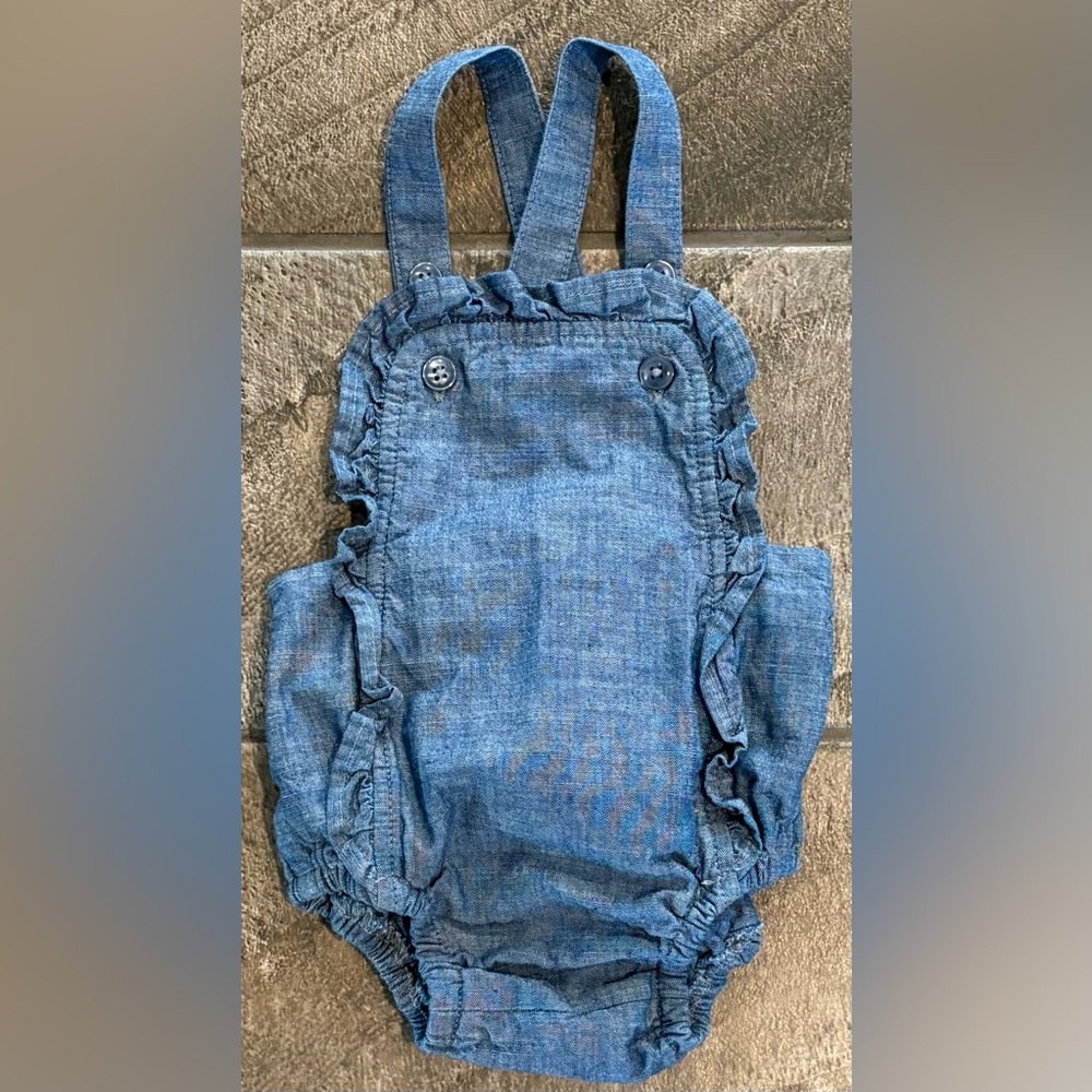 Hope&Henry Organic Ruffle Sunsuit